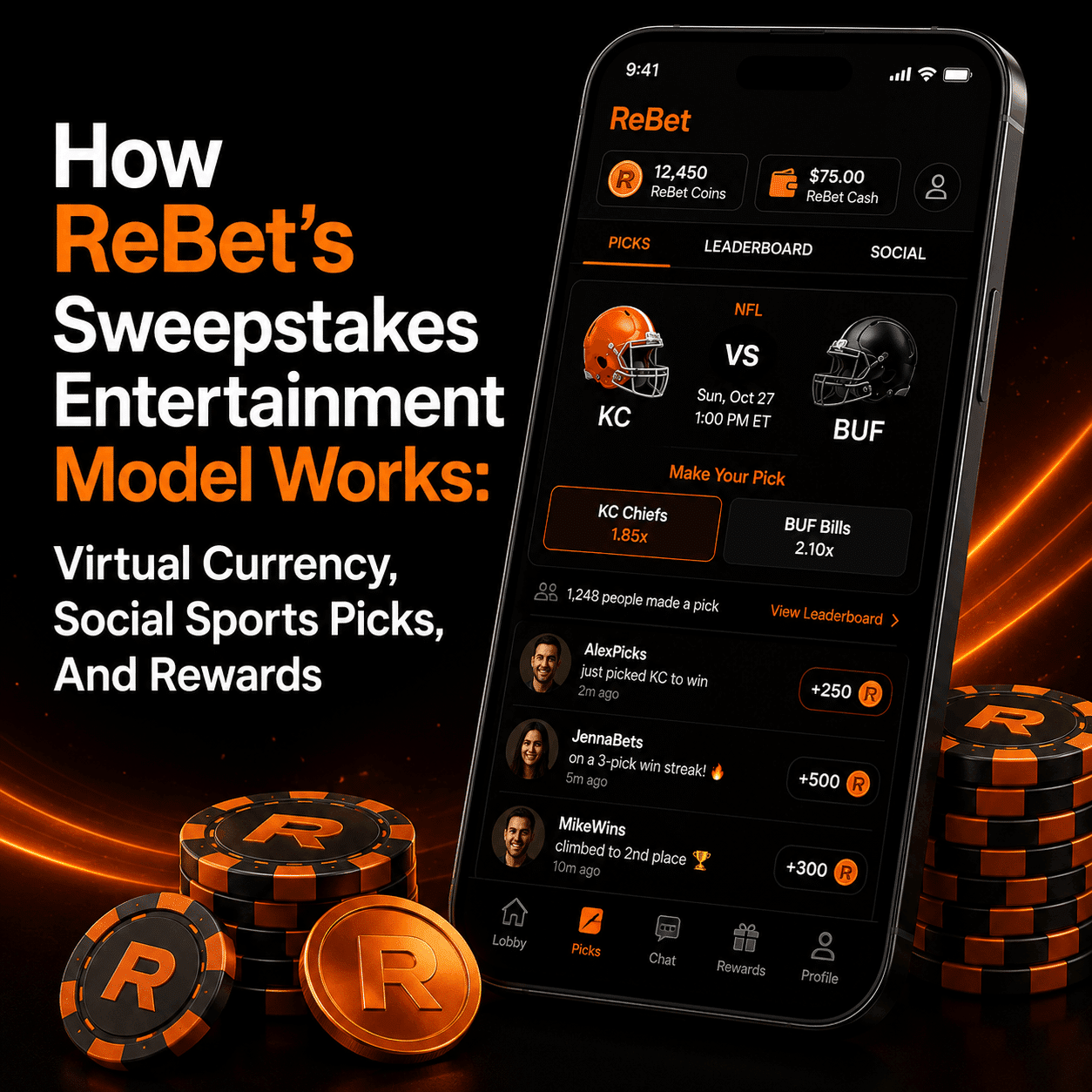 How ReBet’s Sweepstakes Entertainment Model Works