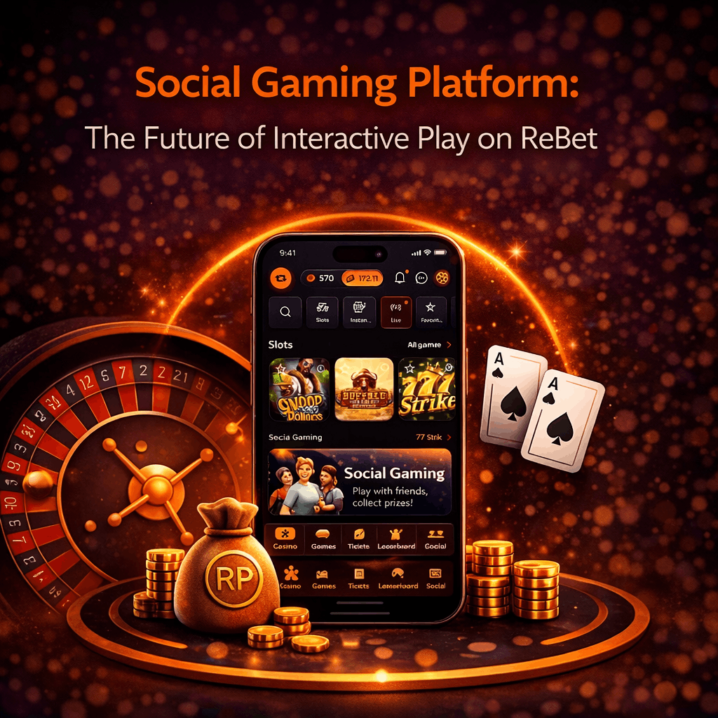 Social Gaming Platform- The Future of Interactive Play on ReBet