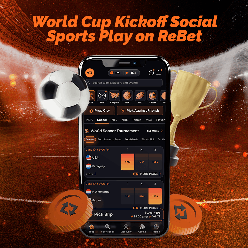 World Cup Kickoff Social Sports Play on ReBet