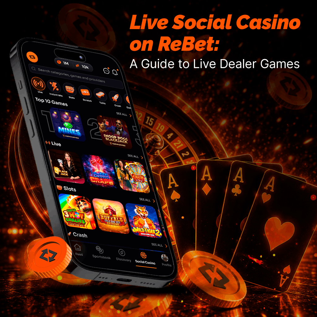 Live Social Casino on ReBet